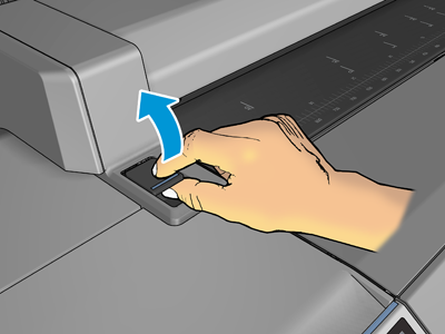 máy in a0 HP kẹt giấy