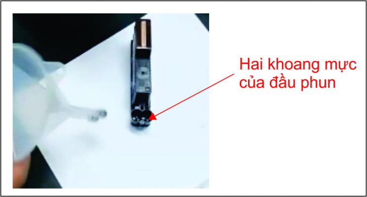 Bộ bù mực đầu phun HP